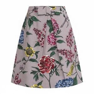 Boden A-Line Skirt with Floral Print (187)